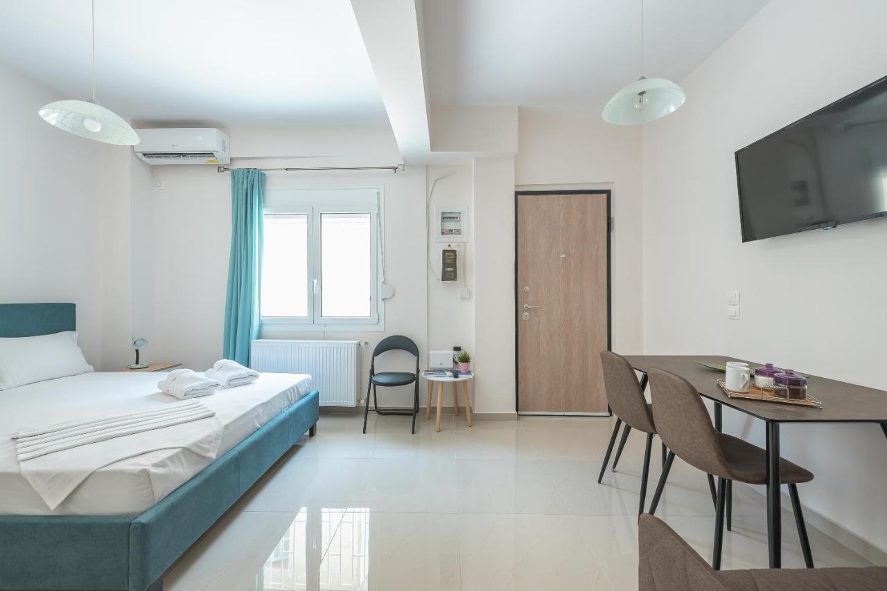 Cozy Acropolis Studio By Cloudkeys Lägenhet Aten Exteriör bild